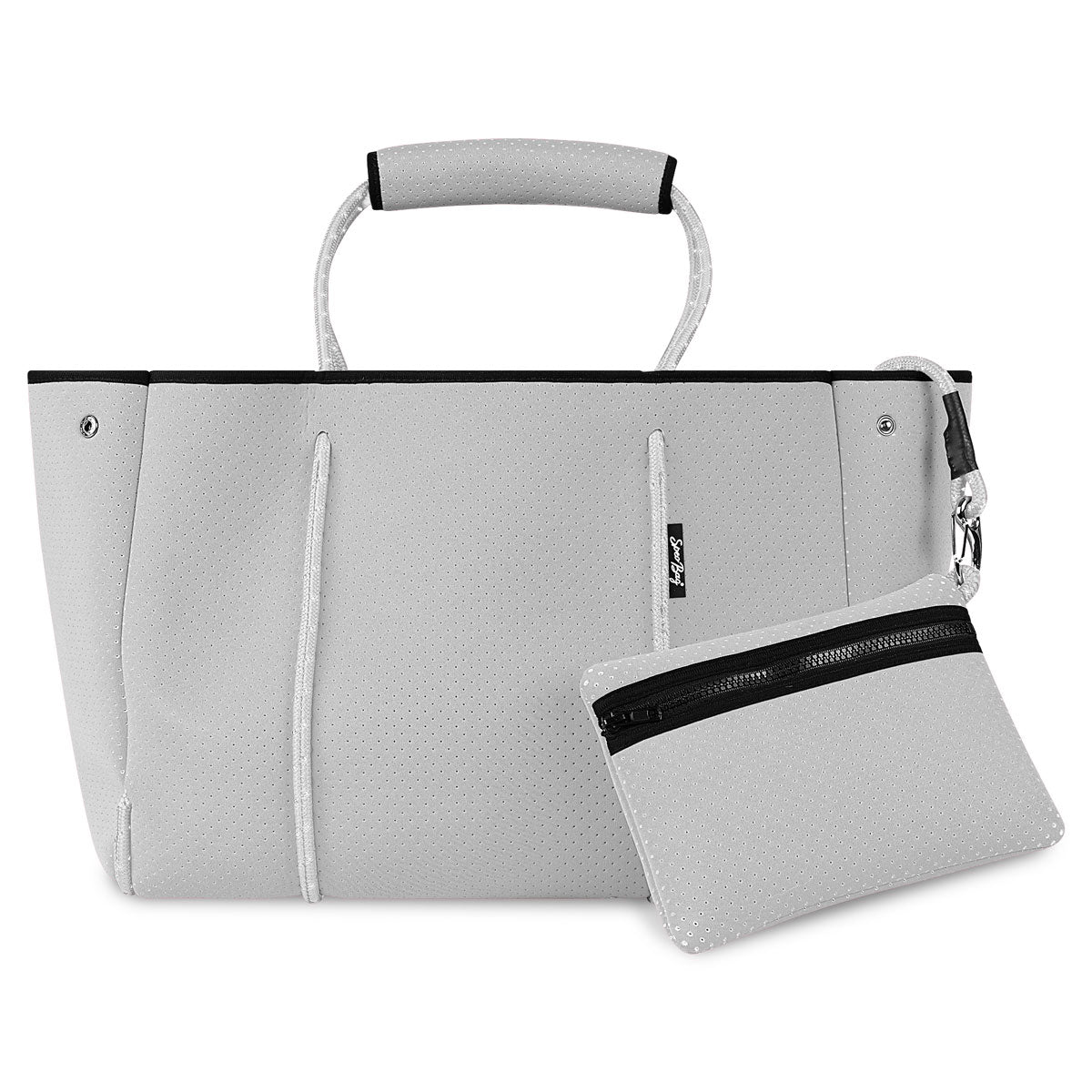 Looney Large Tote Hellgrau