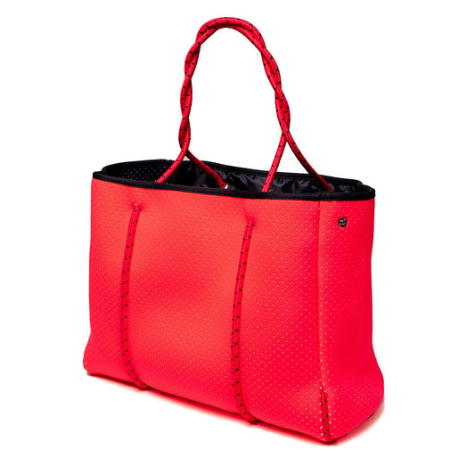 Maja Medium Tote Mohn Rot