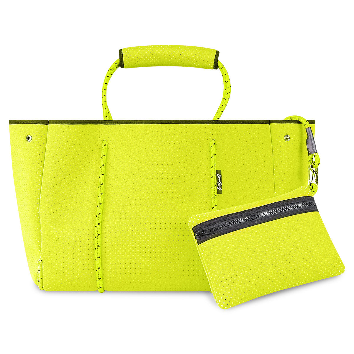 Looney Large Tote Neon Gelb