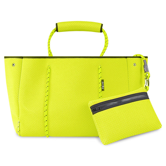 Looney Large Tote Neon Gelb