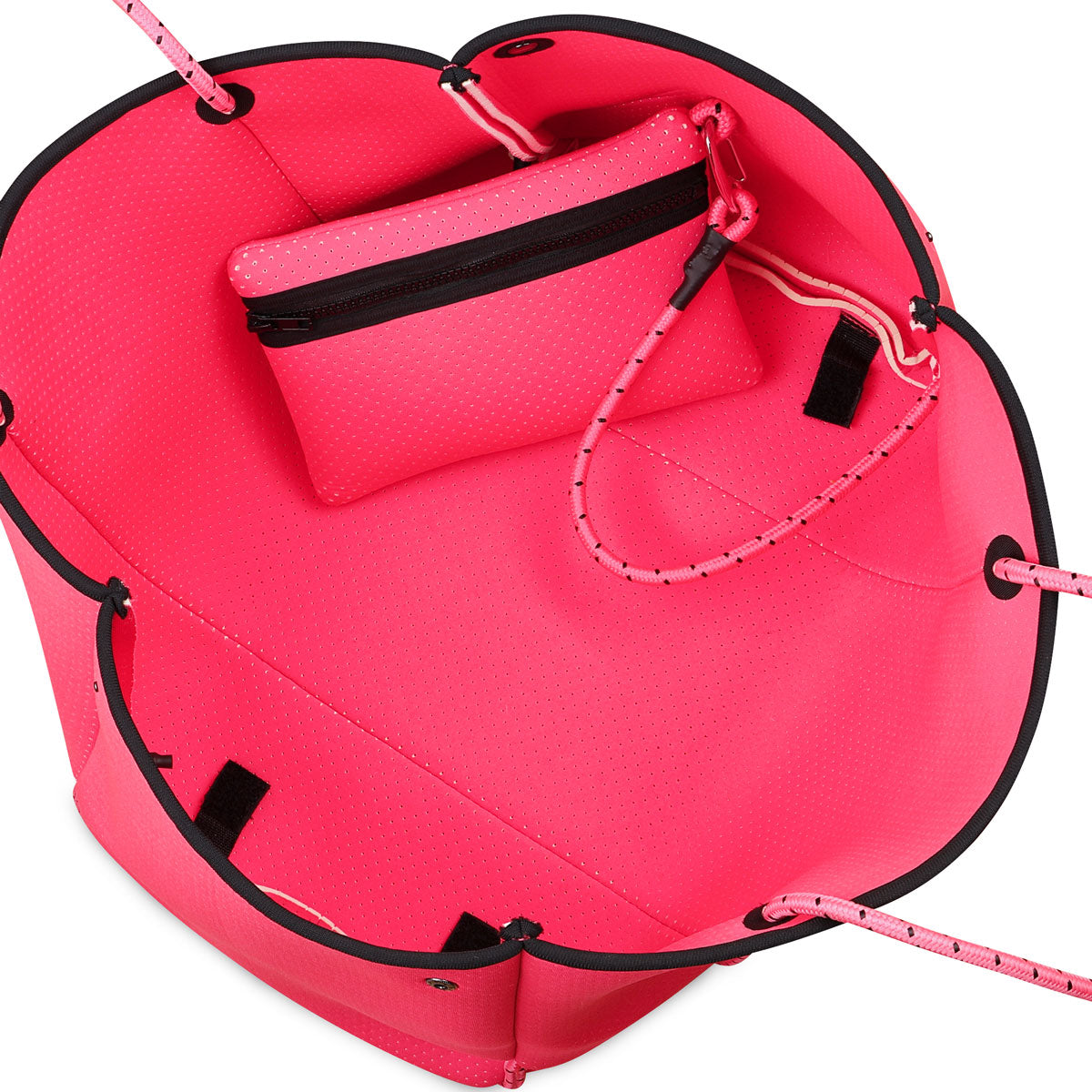 Looney Large Tote Neon Pink