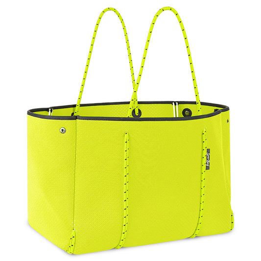 Looney Large Tote Neon Gelb