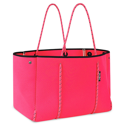 Looney Large Tote Neon Pink